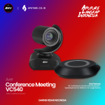 Aver VC540 4K Conference Camera with Bluetooth Speakerphone USB camera